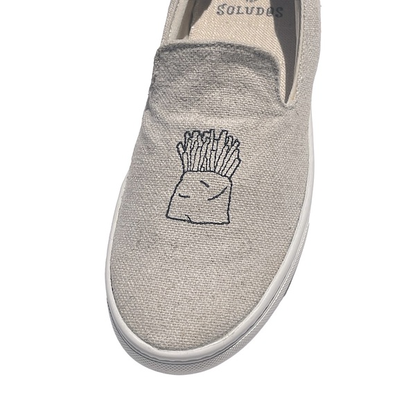 Soludos x Jason Polan Hamburger and Fries Sneakers - Picture 3 of 11
